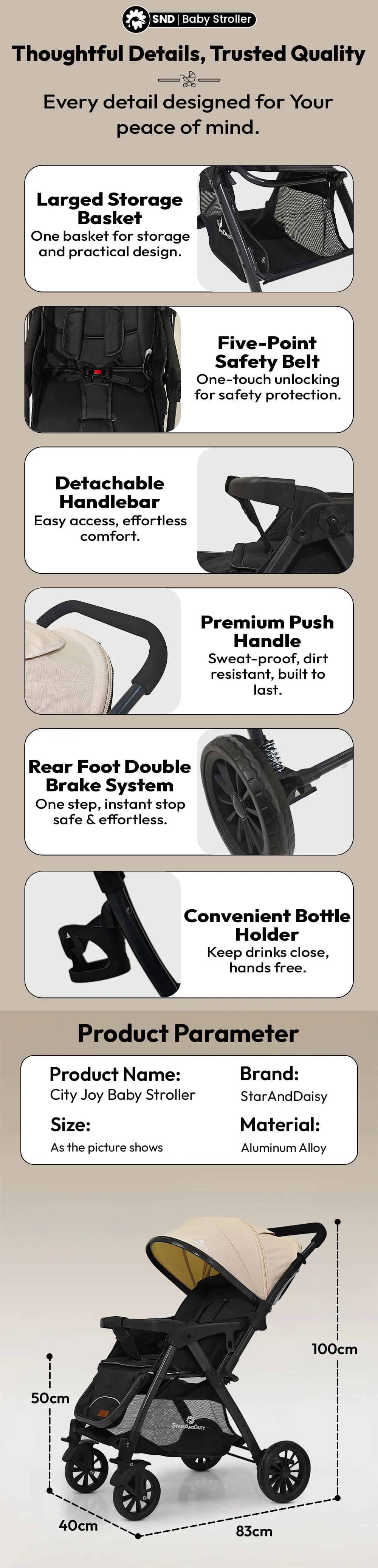 City Joy Stroller