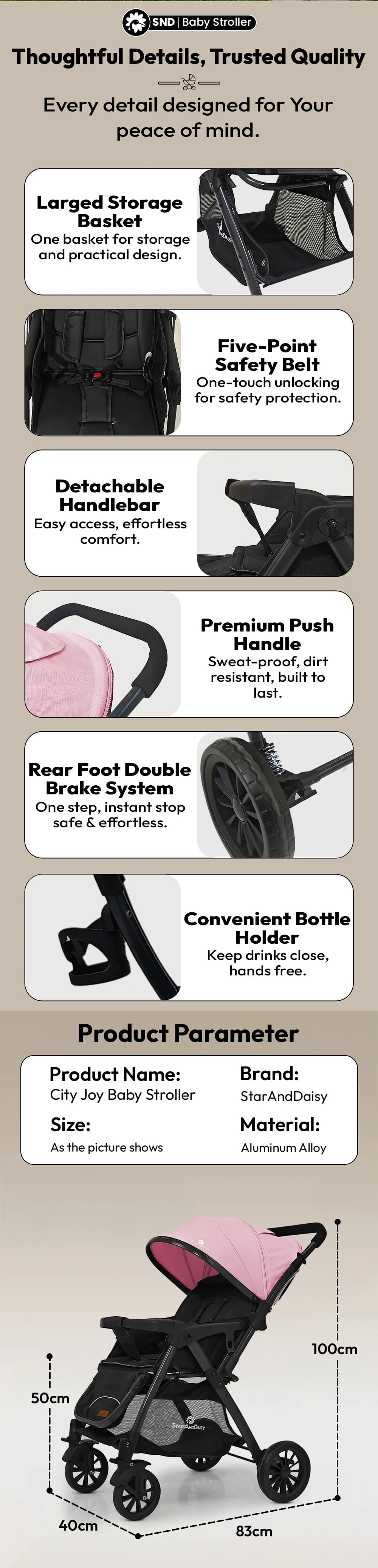 City Joy Stroller
