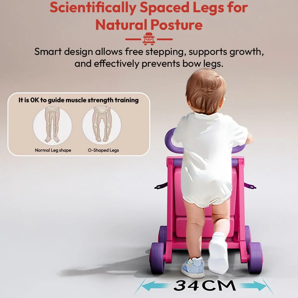 push walker pink