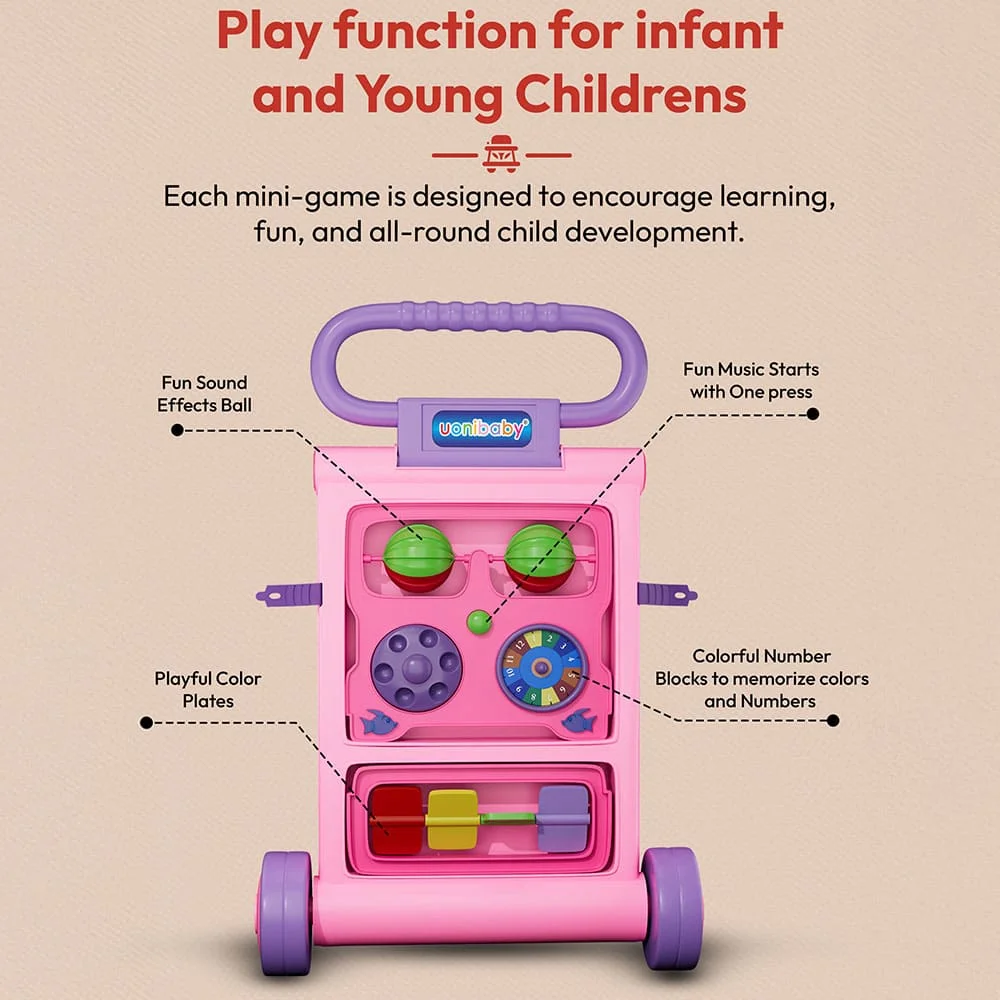 push walker pink