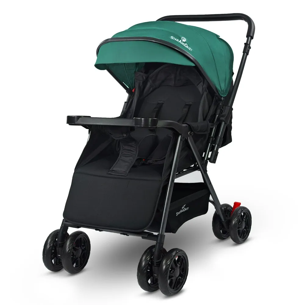 urban tot baby stroller green