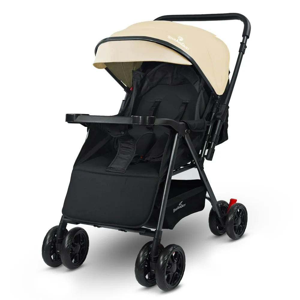 urban tot baby stroller khaki