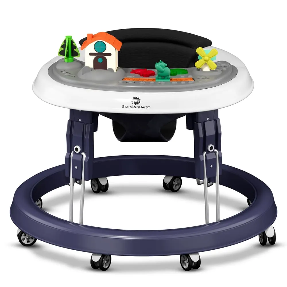 First step baby walker blue
