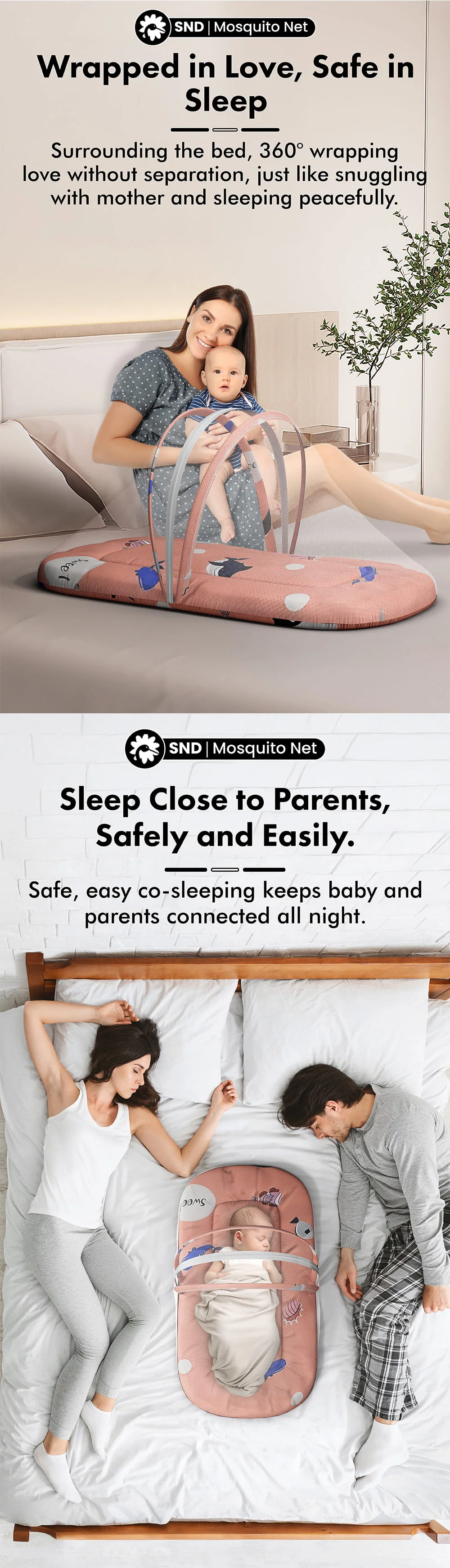 Bed Set with Mosquito Net