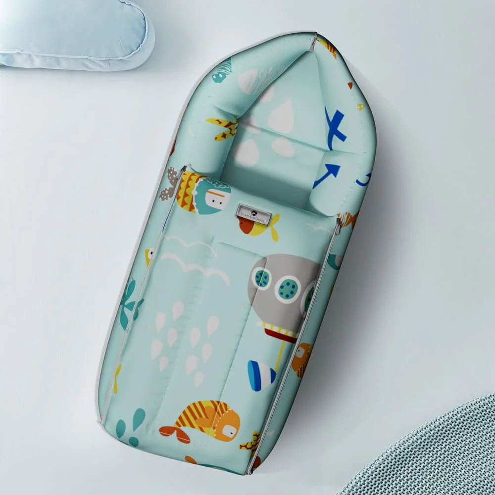 snd baby sleeping bag Aqua