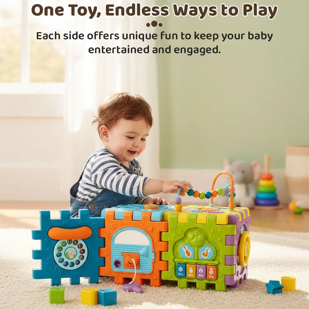 Activity cube toy
