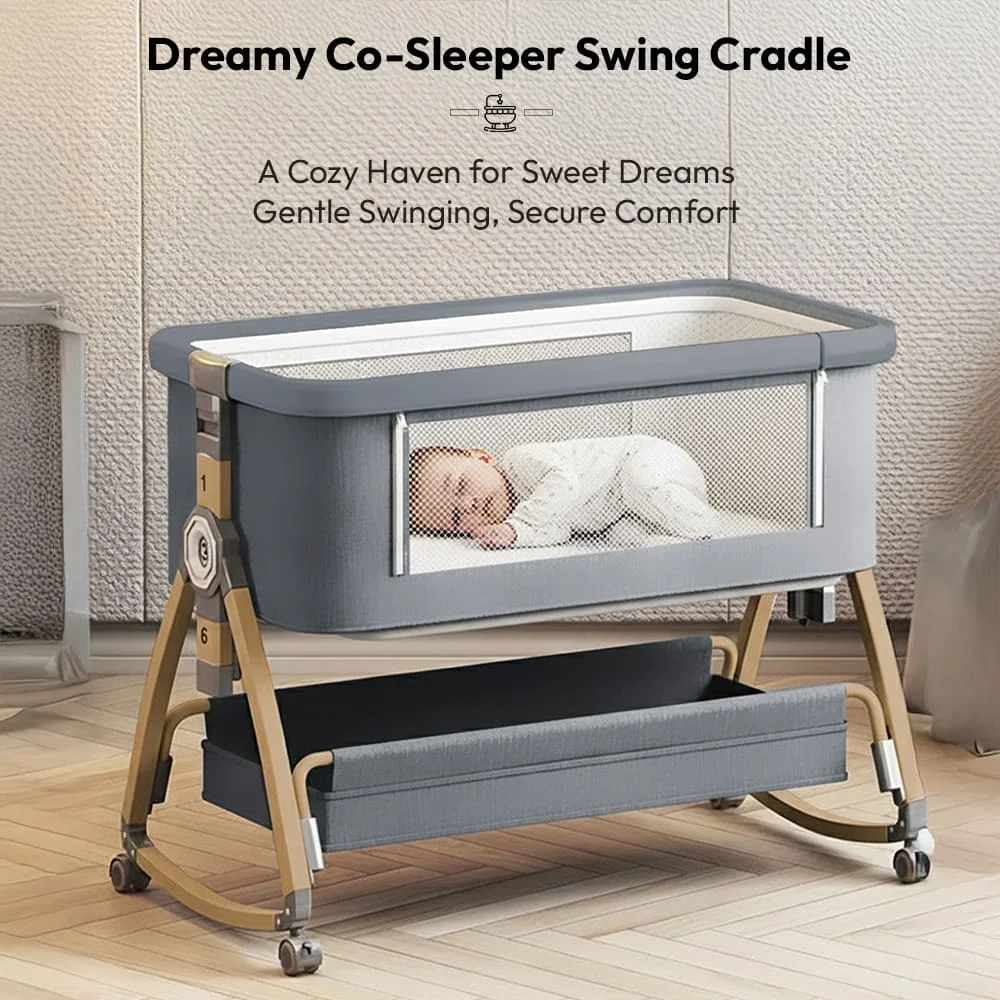 Dreamy Co-sleeper Grey