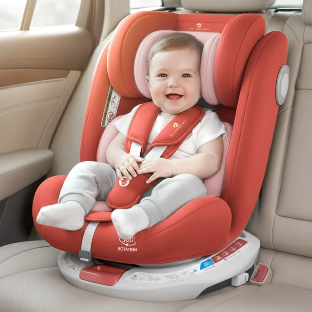 car seat 406 pink