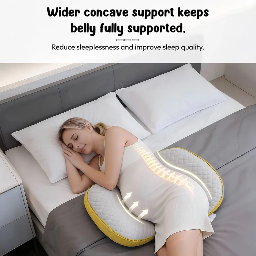 mumrest pregnancy pilloe yellow
