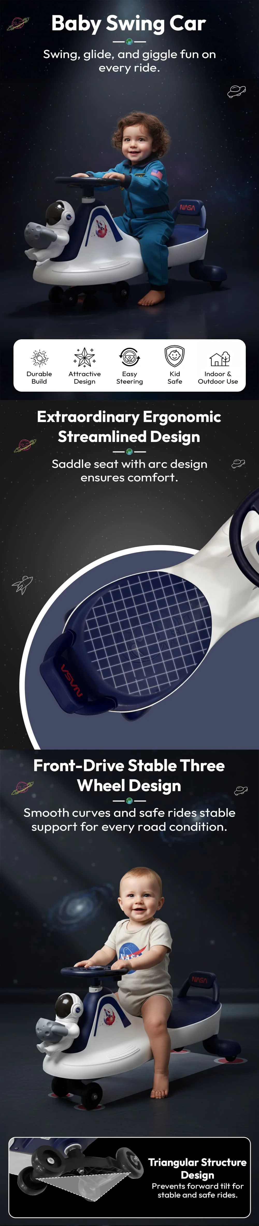 NASA Swing Car