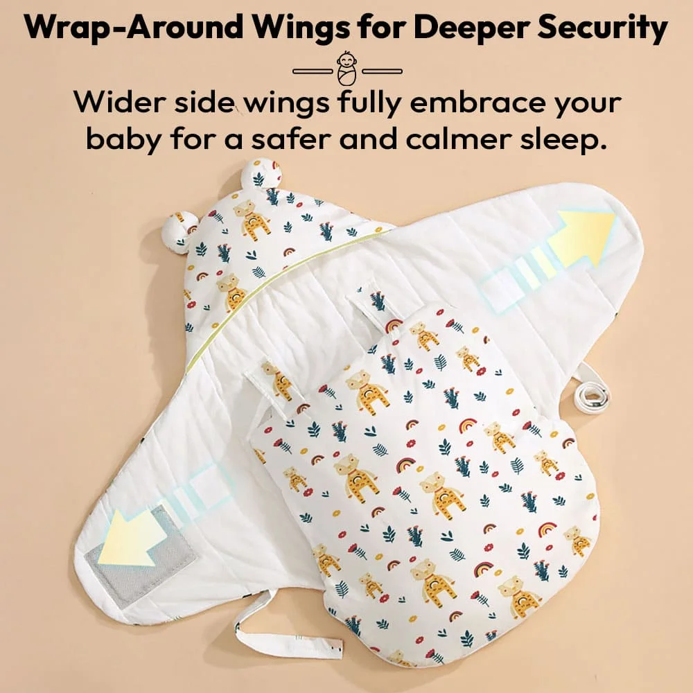 Butterfly shaped Baby Swaddle Wrap