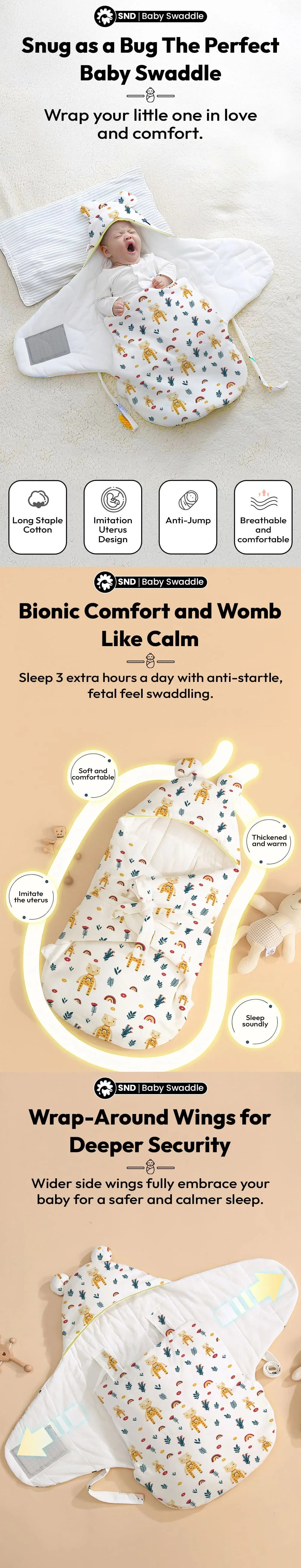 Baby Swaddle Wrap