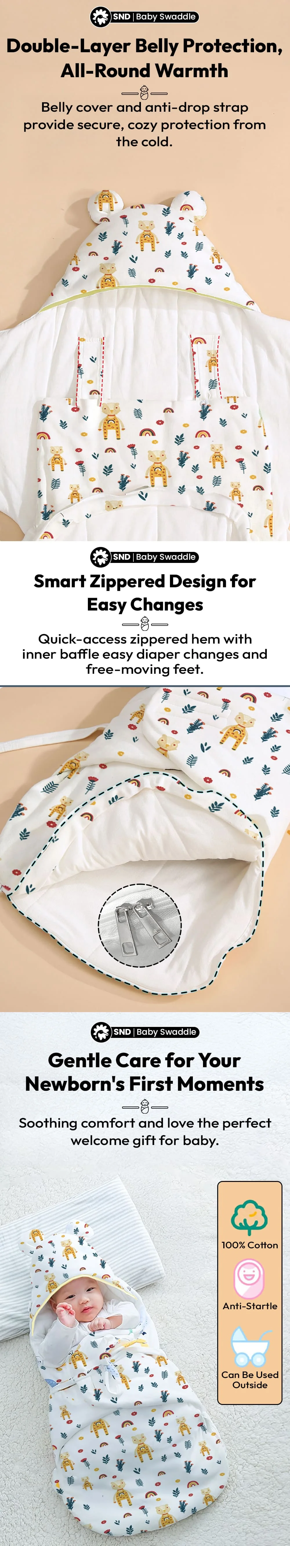 Baby Swaddle Wrap