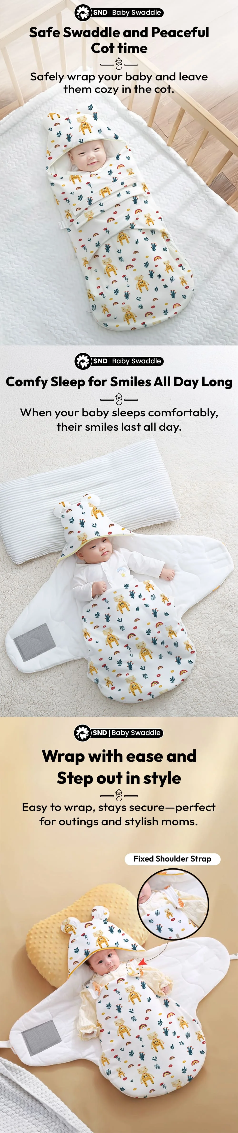 Baby Swaddle Wrap