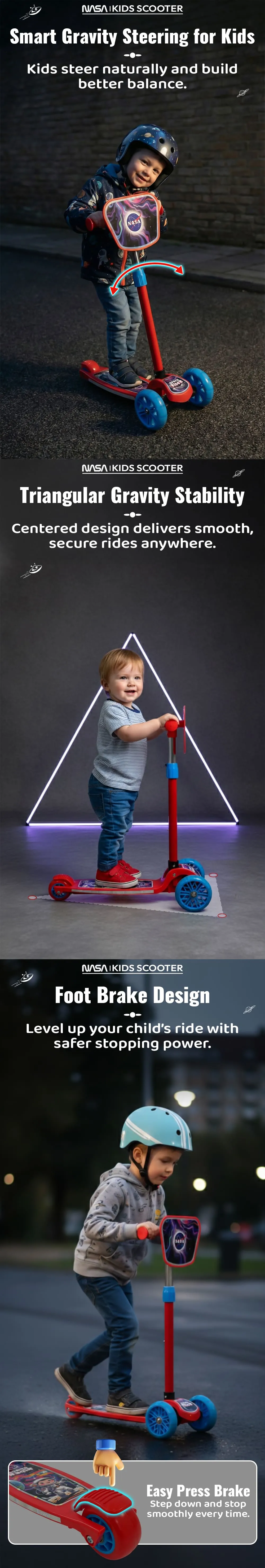Nasa Kids Scooter