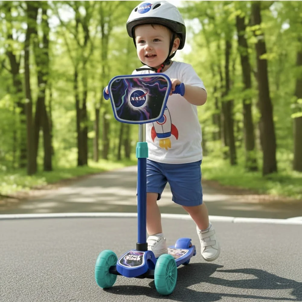 nasa kids scooter blue