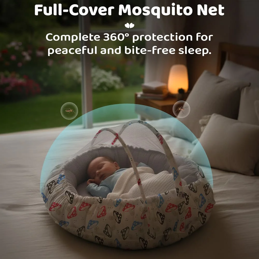 round sleeping bed