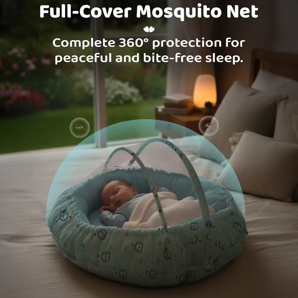 round sleeping bed