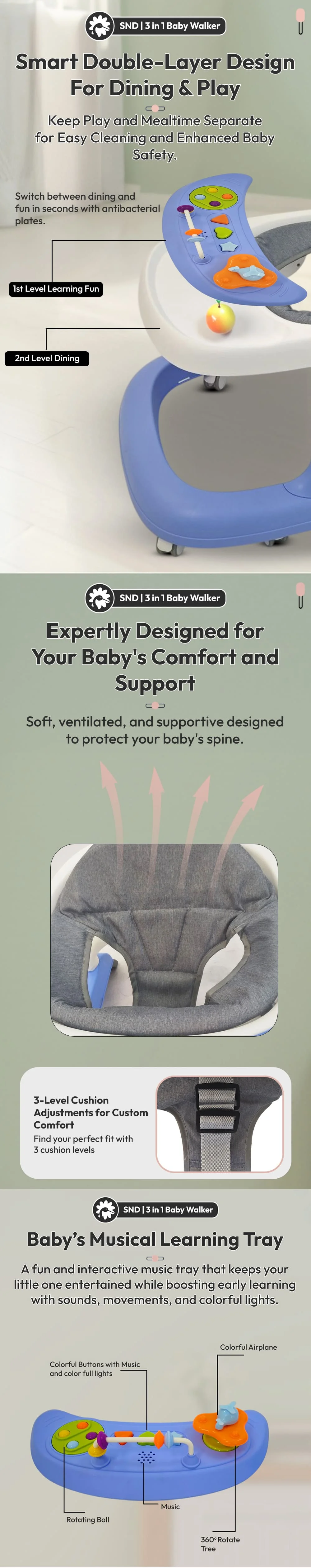 Toodle Baby Walker