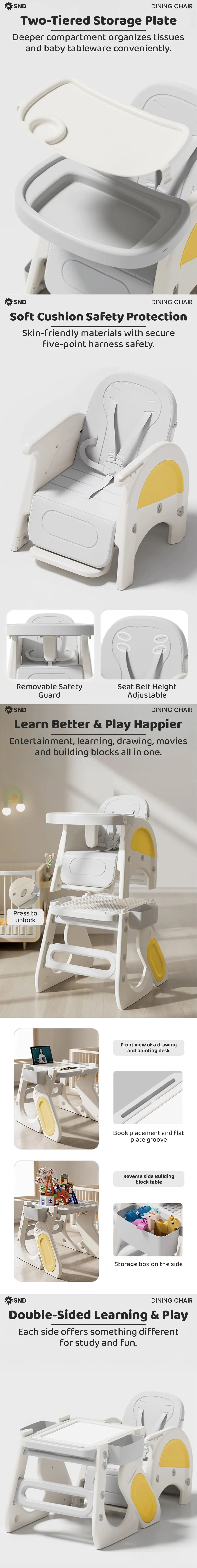 Multifunctional Baby Dining Chair