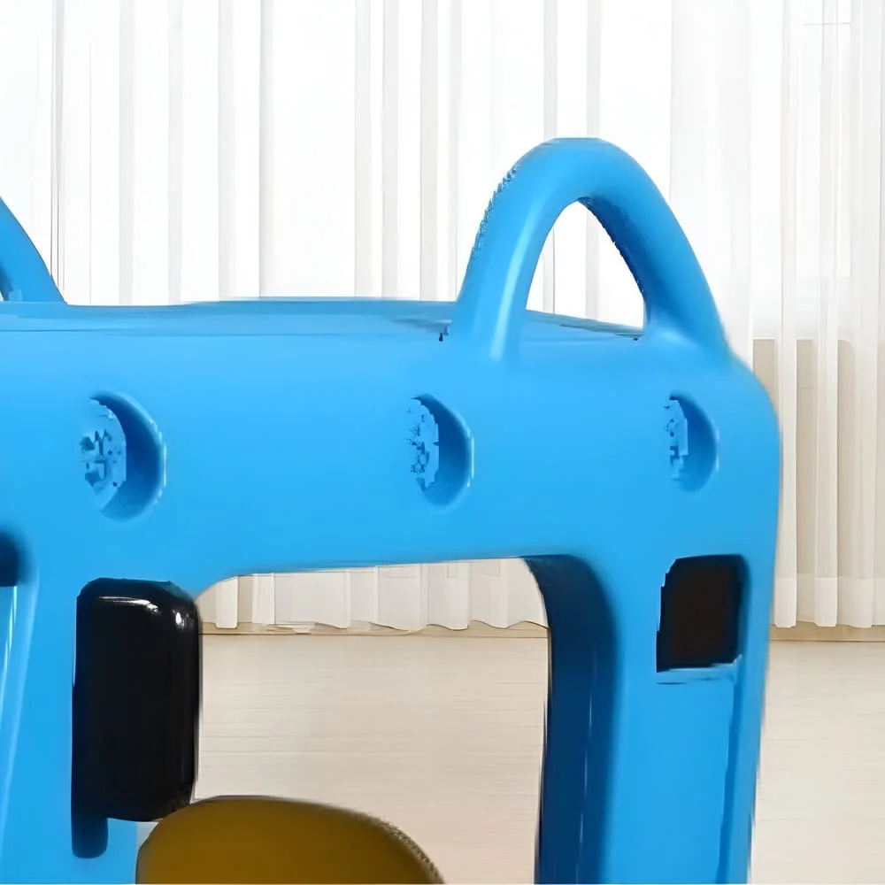 BLUE BUS ROOF CAR