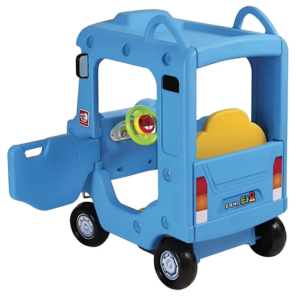 BLUE BUS ROOF CAR