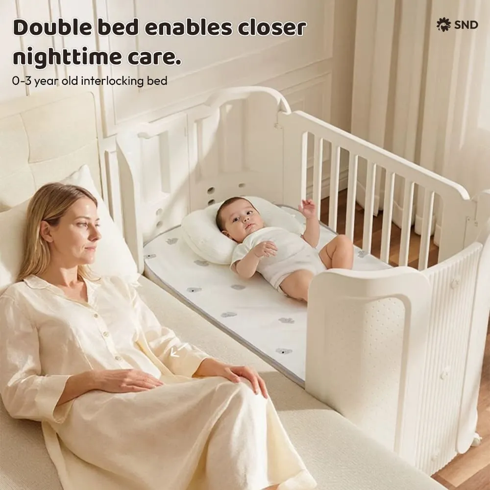 Double bed enable to closer of parents