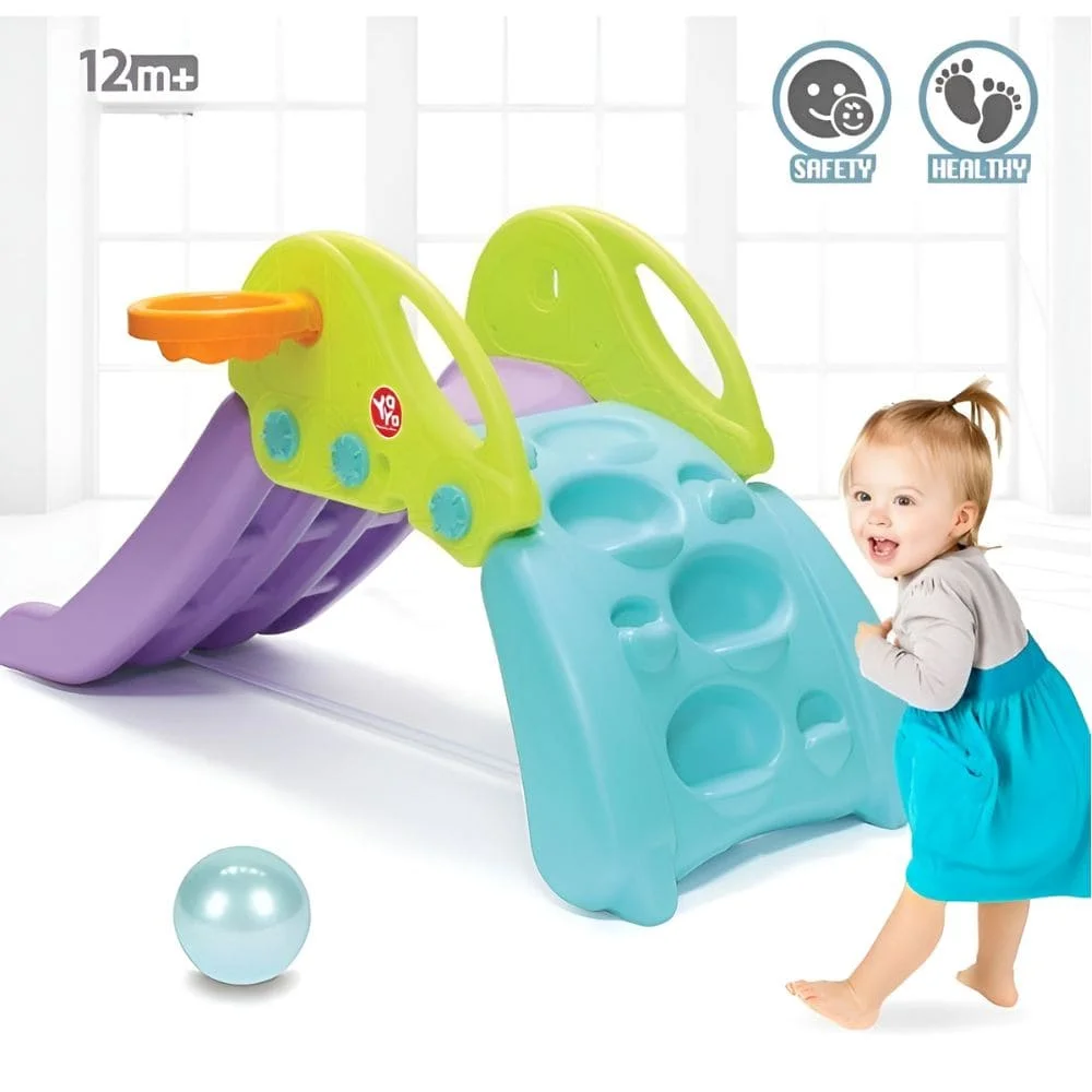 Purple Climbing Slide