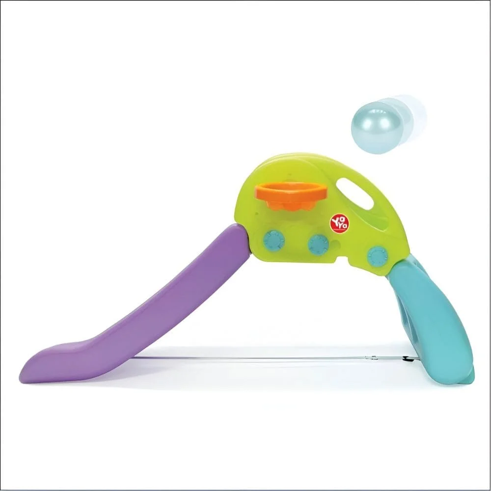 Purple Climbing Slide
