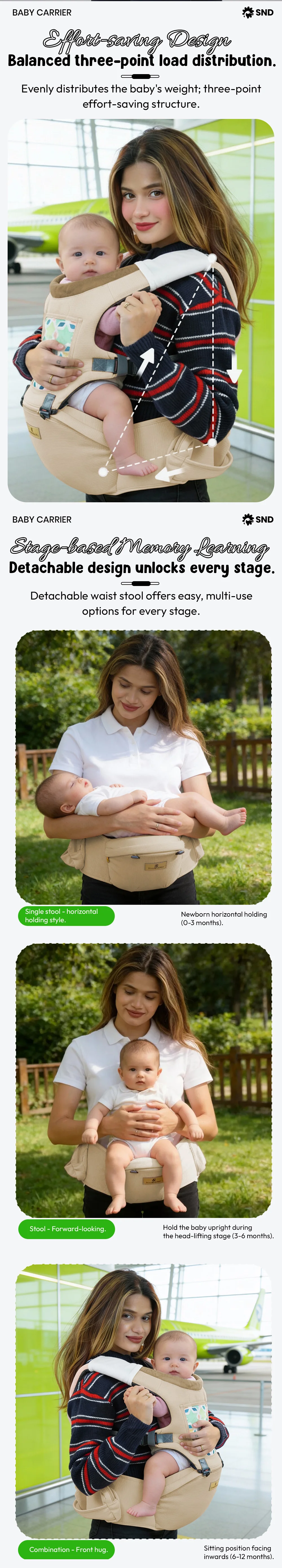 4 in 1 baby carrier