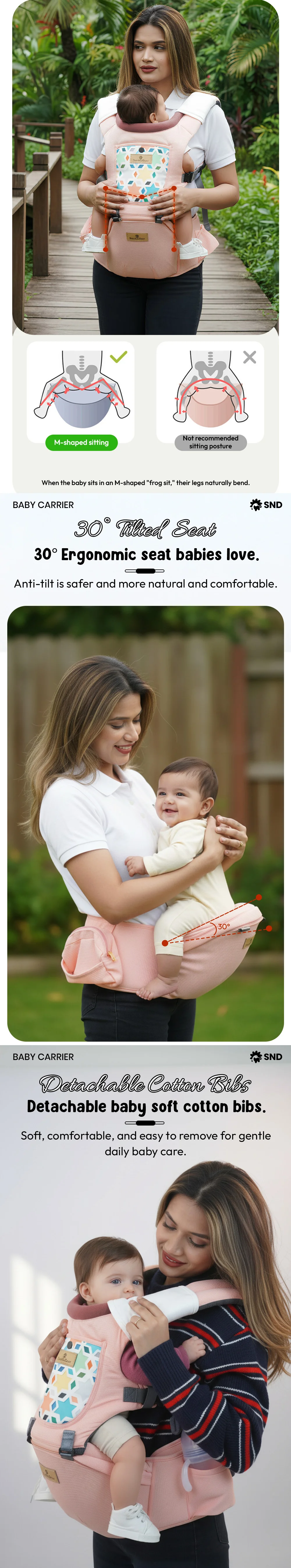 4 in 1 baby carrier