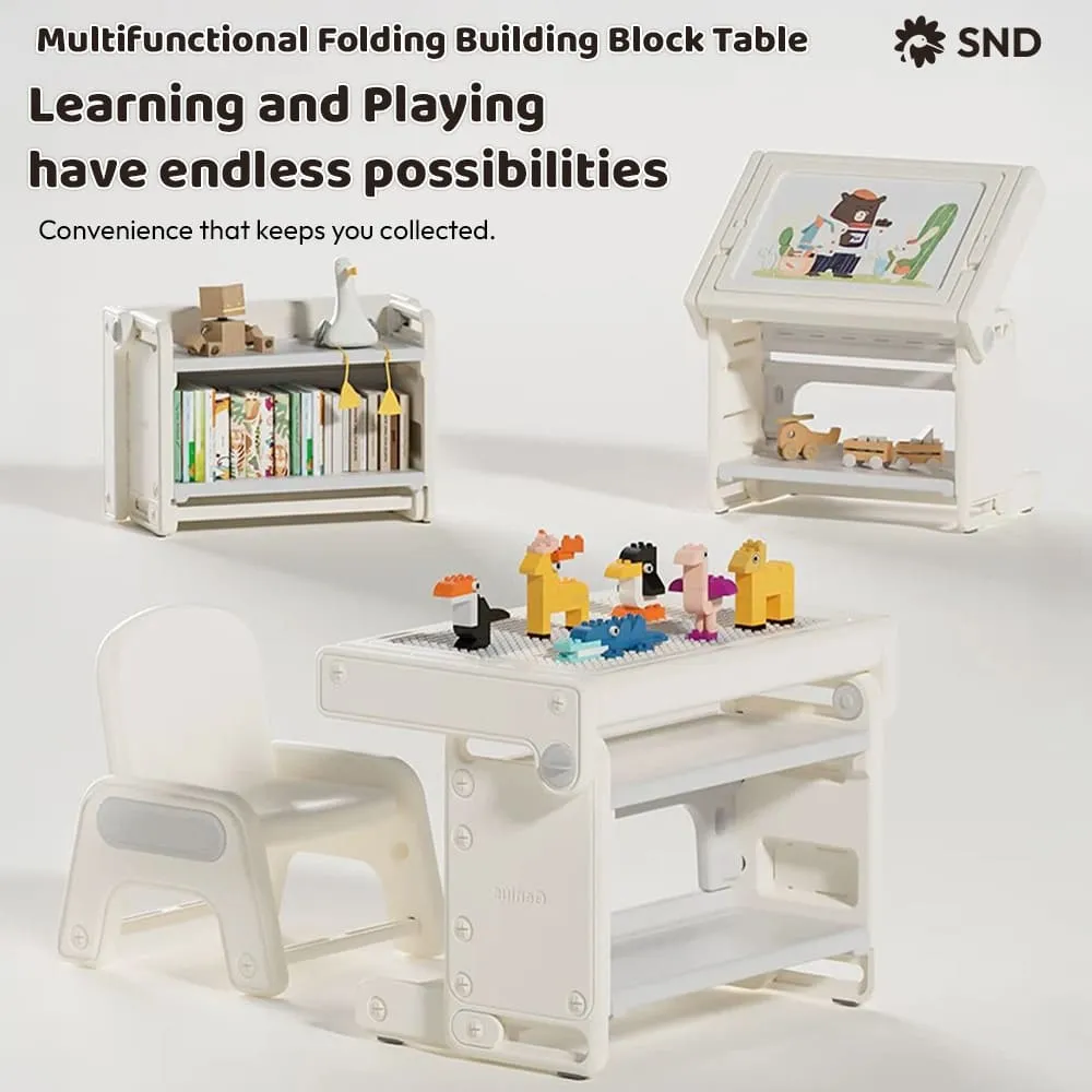learning and playing 8-in-1 multifunctional table chair sets