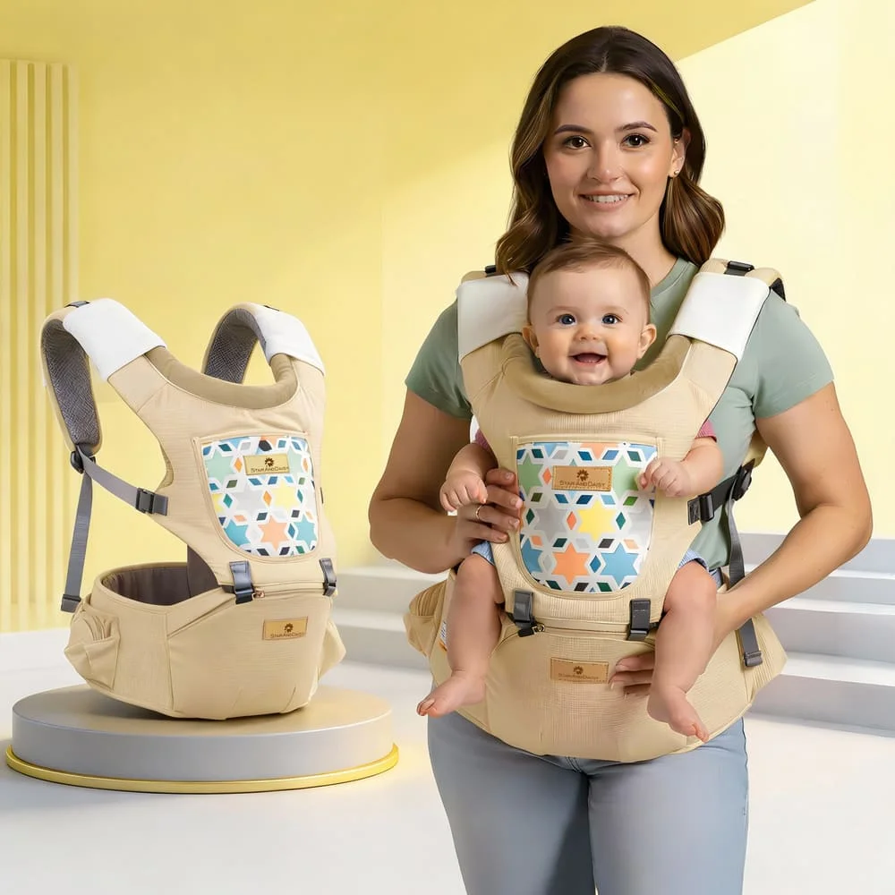 4in1 baby carrier light beige