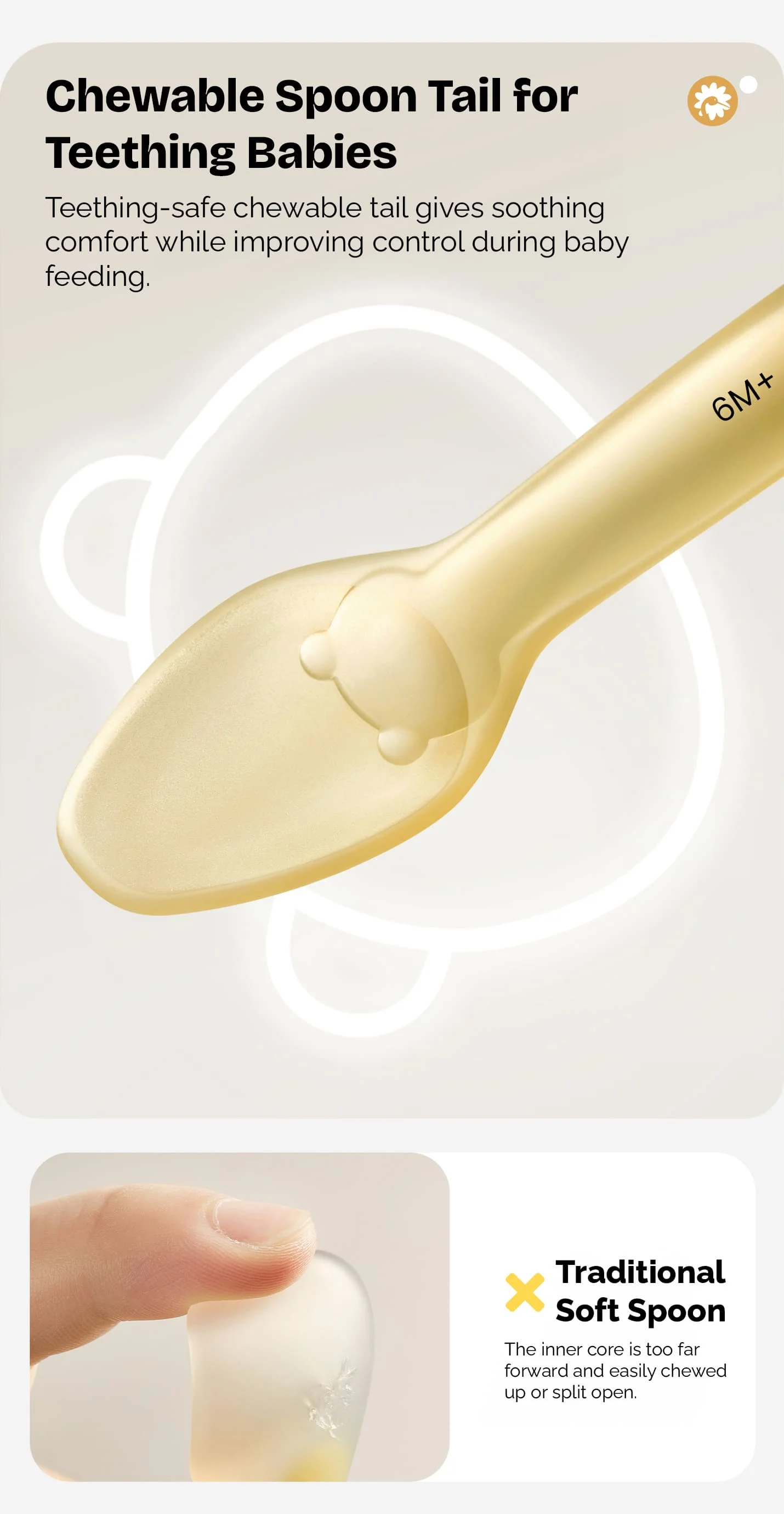 Silicone Baby Spoon