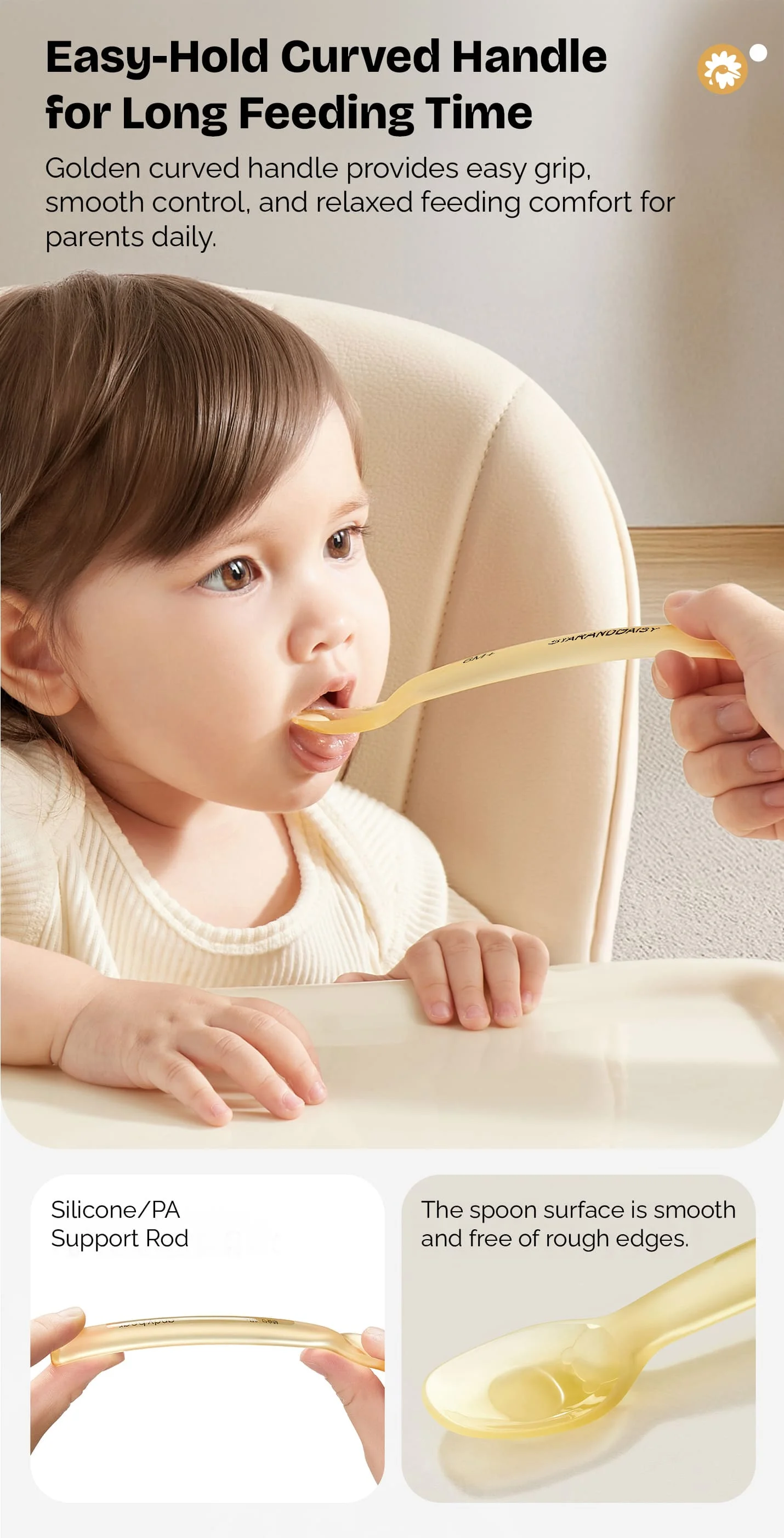 Silicone Baby Spoon