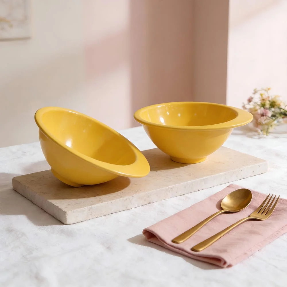 Cap Bowl Big Yellow