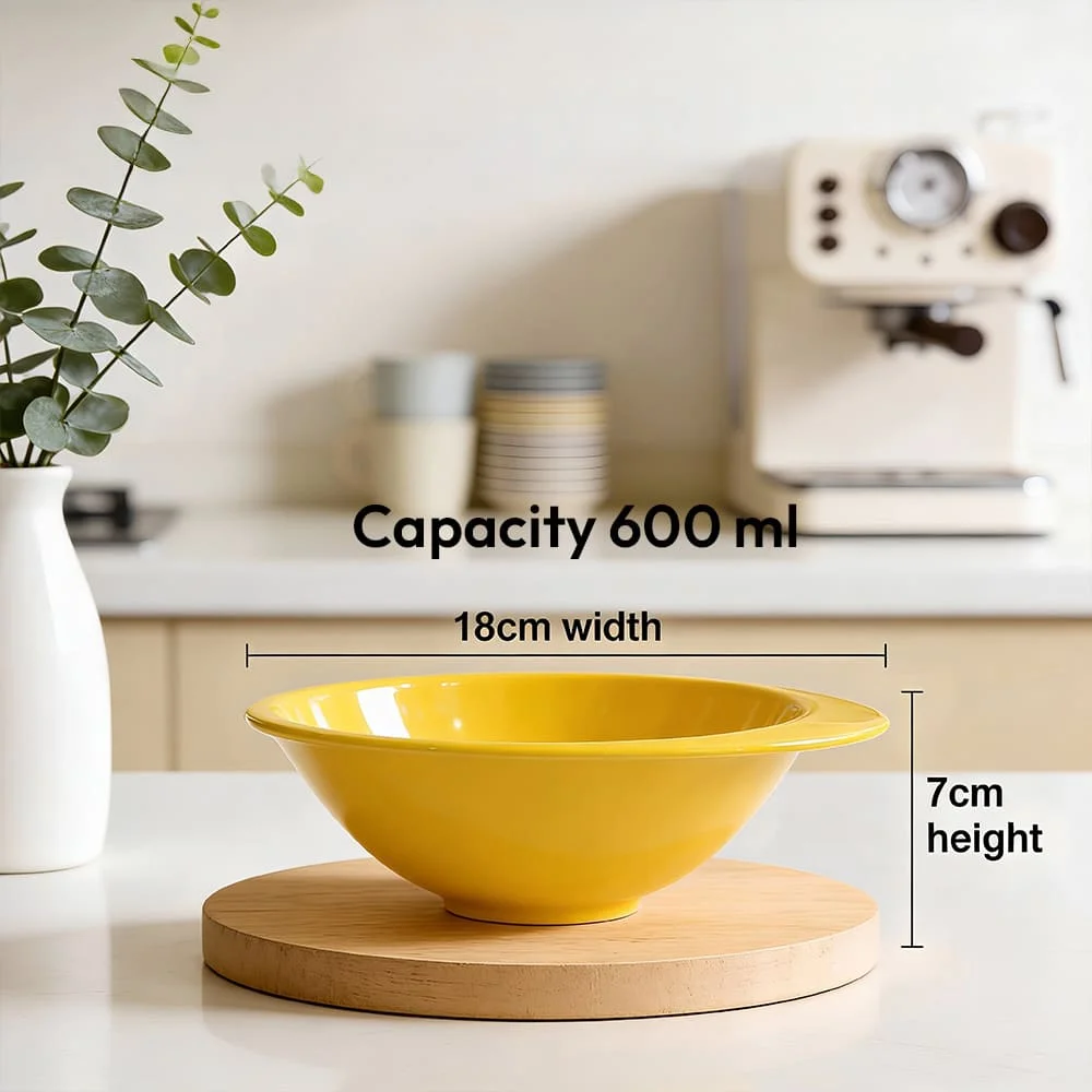 Cap Bowl Big Yellow