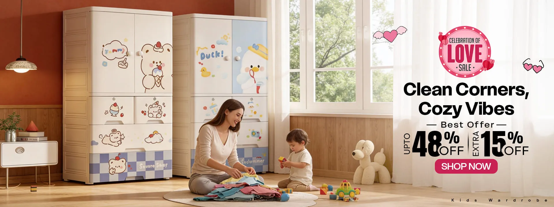 Kids Storage and Cubords